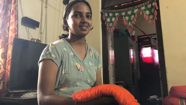 Aakanksha Hanchinamath waxay ka qayb qaadatay dibadbax looga soo horjeedo Xijaabka