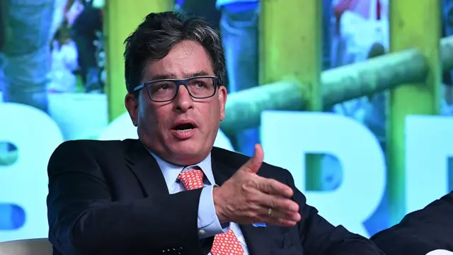El ministro de Hacienda de Colombia, Alberto Carrasquilla,