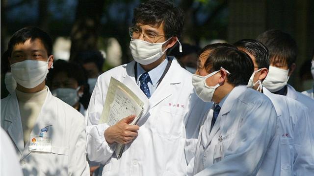A group of doctors in China