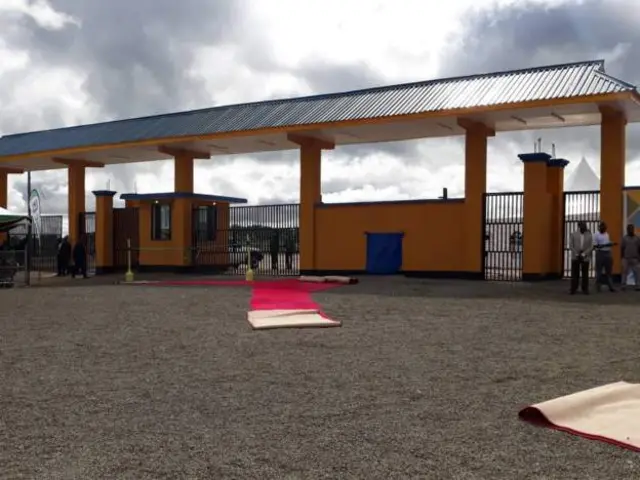 Ukuta wa kuzunguka mgodi wa Mirerani umejengwa kuzuia wezi wanaotorosha madini