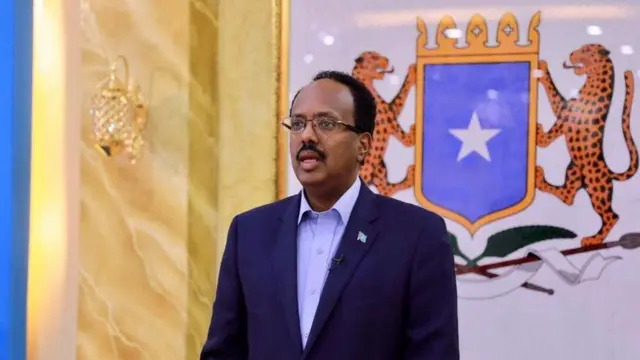 Madaxweynaha Soomaaliya Maxamed Cabdullaahi Farmaajo