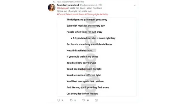 Other wey dey experience di condition share how dem take dey manage am too.