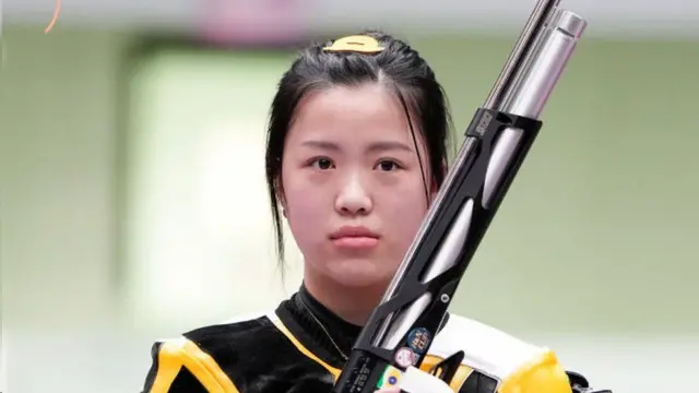 중국 여자 사격의 양첸