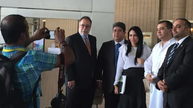 সম্মেলনে যোগ দিতে আসা কয়েকজন এমপি