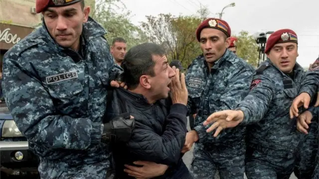 اعتراض‌های ارمنستان