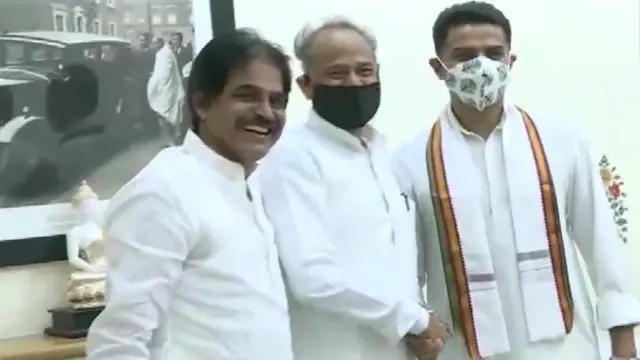 सचिन पायलट और अशोक गहलोत