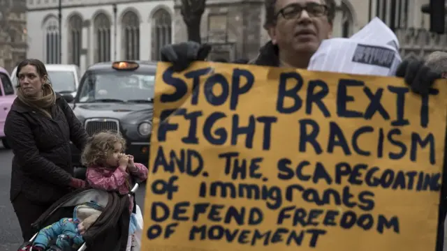 Protesto contra o Brexitfutebol apostas esportivasLondres