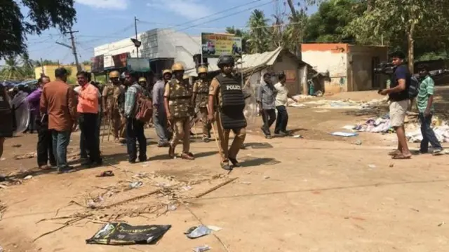 அலங்காநல்லூர் போராட்டத்தில் நடந்த வன்முறை