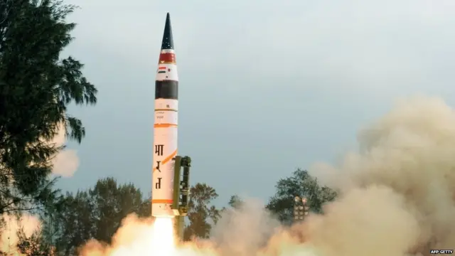 डीआरडीओ द्वारा विकसित अग्नि मिसाइस का परीक्षण (फाइल फोटो)