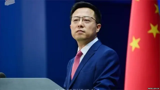 चीनच्या परराष्ट्र मंत्रालयाचे प्रवक्ते चाओ लिजिआन