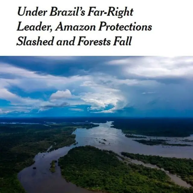 Artigo do The New York Times sobre Brasil