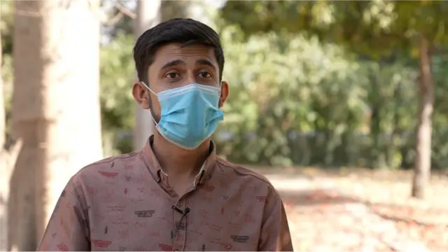 लॉ कॉलेज के तीसरे वर्ष के हिंदू छात्र खेत कुमार