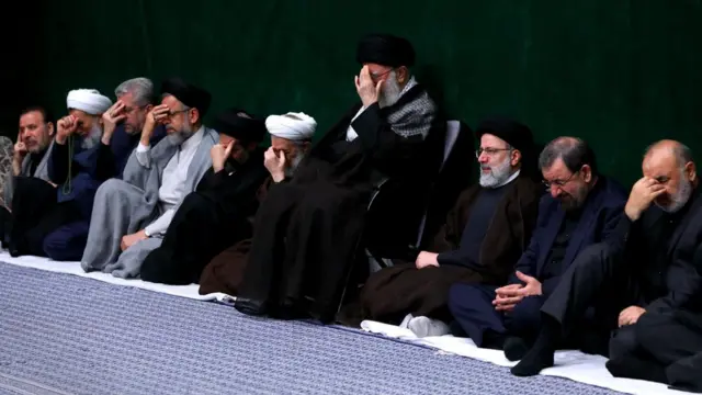 تصویری از مراسم محرم در سال ۱۳۹۸ در بیت رهبر انقلاب