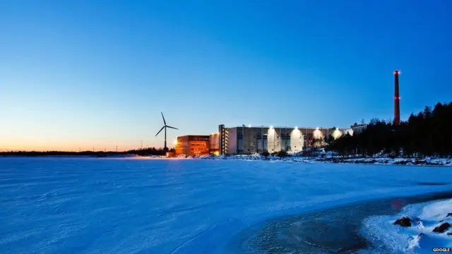 Centro de data de Google en Finlandia