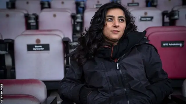 Former Afghanistan women's football captain Khalida Popal
