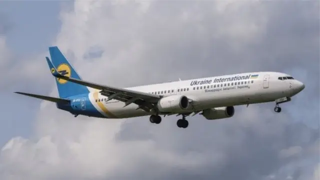 Ukraine airline plane