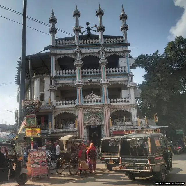 औरंगाबाद में जामा मस्जिद जहां पथराव हुआ था.