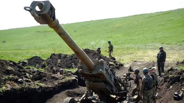 US M777 Howitzers have arrived in Ukraine