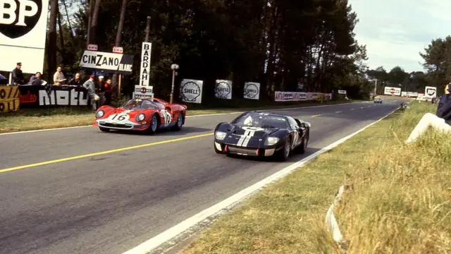 فورد با پشت سر گذاشتن فراری در مسابقات لومان سال ۱۹۶۶ پیروز شد