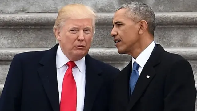Trump na Obama
