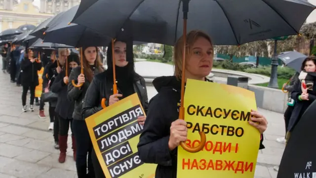 акція проти рабства і торгівлі людьми