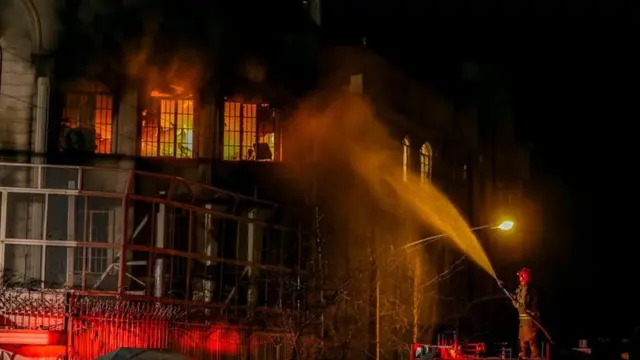 حمله به سفارت عربستان