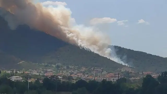 Denizli'deki yangın kontrol altına alındı