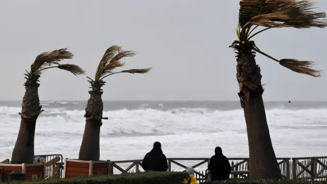 سواحل لاکانو در جنوب غربی فرانسه - ۳ نوامبر