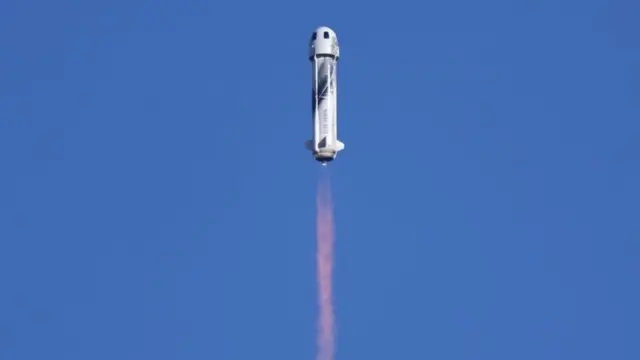 El lanzamiento de Blue Origin