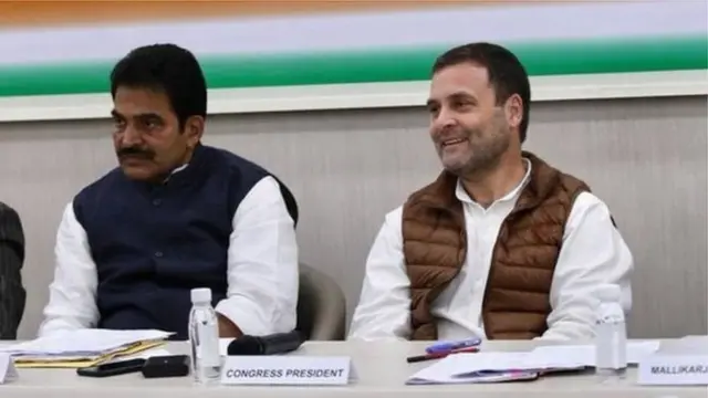 காங்கிரஸ் கட்சியின் தலைவர் ராகுல் காந்தி