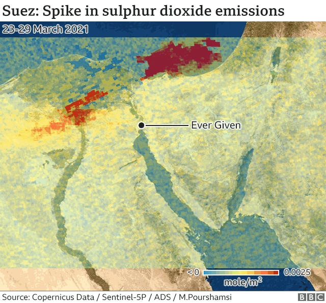 Suez map