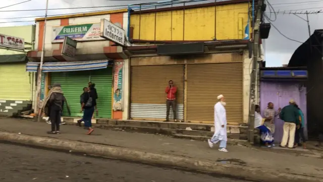 ለወትሮ ሰው የሚበዛባቸው አካባቢዎች ቀዝቀዝ ብለዋል