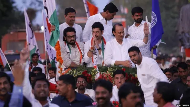 राष्ट्रवादी काँग्रेसची शिवस्वराज्य यात्रा सुरू आहे.