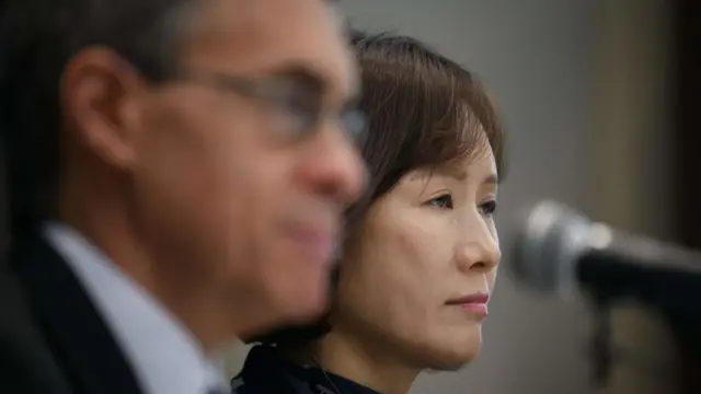 군대와 장마당에서 생활했던 탈북민 출신의 이소연 뉴코리아여성연합 대표도 목격한 성폭력에 대해 증언했다