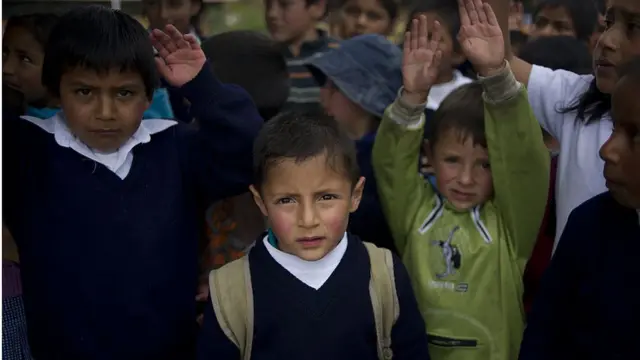 Hijos de refugiados colombianos