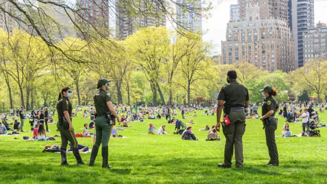 Вежливая полиция на Манхэттене