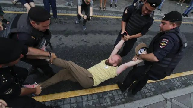 Марш в Москве