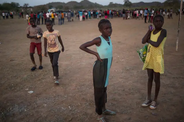 Niñas en Sudáfrica