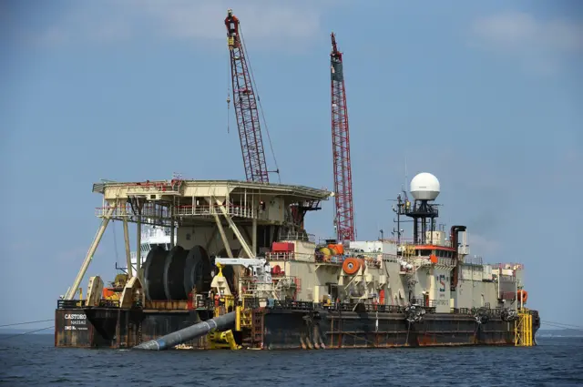 نورد استریم ۲ - خط لوله انتقال گاز طبیعی از روسیه به آلمان