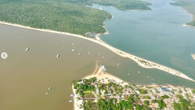 Foto aérea da orlabet galerario