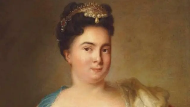 كاثرين أرملة بطرس الأكبر خلفته على العرش