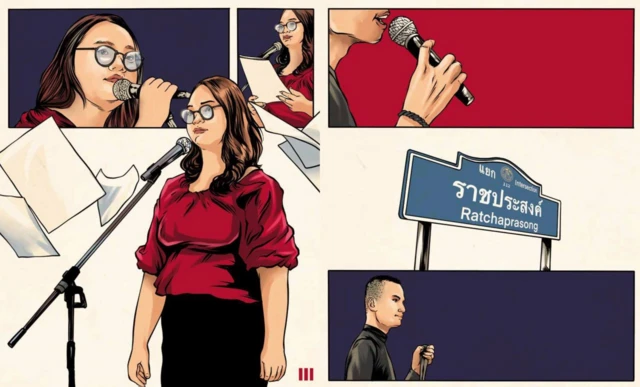 ในนิทานภาพชื่อ "10 ราษฎร" ศิลปิน The Art District86 วาดภาพแกนนำผู้ชุมนุมราษฎร อาทิ จตุภัทร์ บุญภัทรรักษา หรือ "ไผ่ ดาวดิน" ปนัสยา สิทธิจิรวัฒนกุล หรือรุ้ง และพริษฐ์ ชิวารักษ์ หรือเพนกวิน เป็นต้น