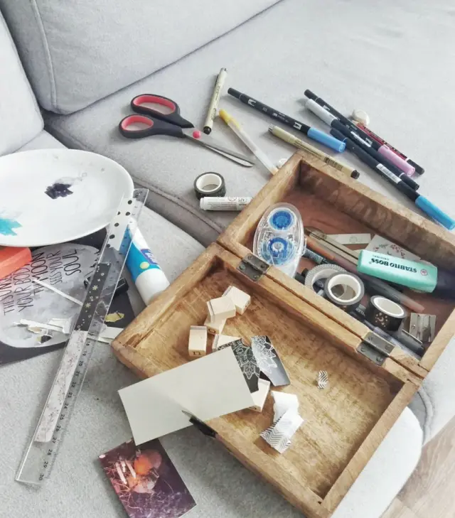 Mesa de trabajo de Suzan, Países Bajos.