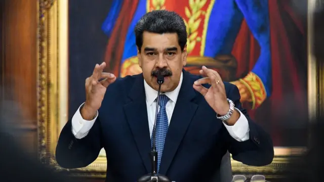 El presidente Nicolás Maduro