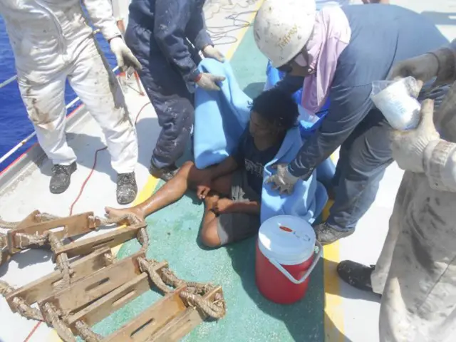 Indonesian teenager on floating fish trap survives 49 days adrift at sea