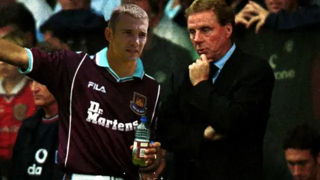 Shevchenko na Harry Redknapp