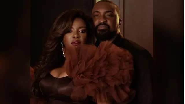 Kemi Adetiba and her husband