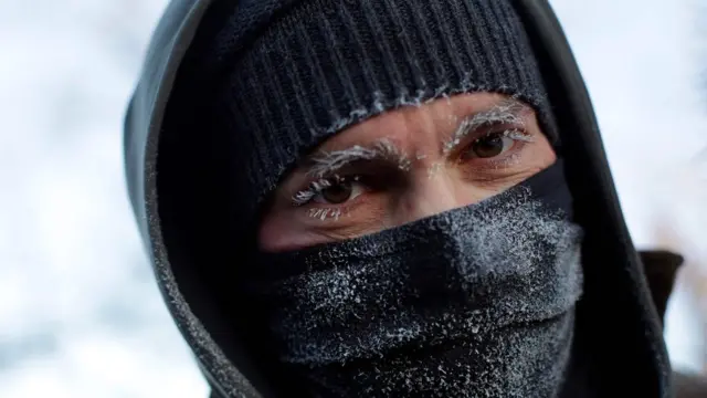 Морозы в США