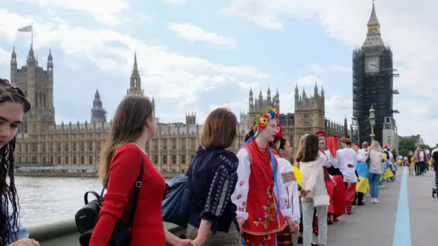 українці в Лондоні на 30-річчя незалежності