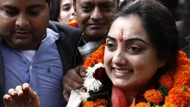 भारतीय जनता पार्टी की पूर्व प्रवक्ता नूपुर शर्मा जिनकी टिप्पणी से उपजा है पूरा विवाद